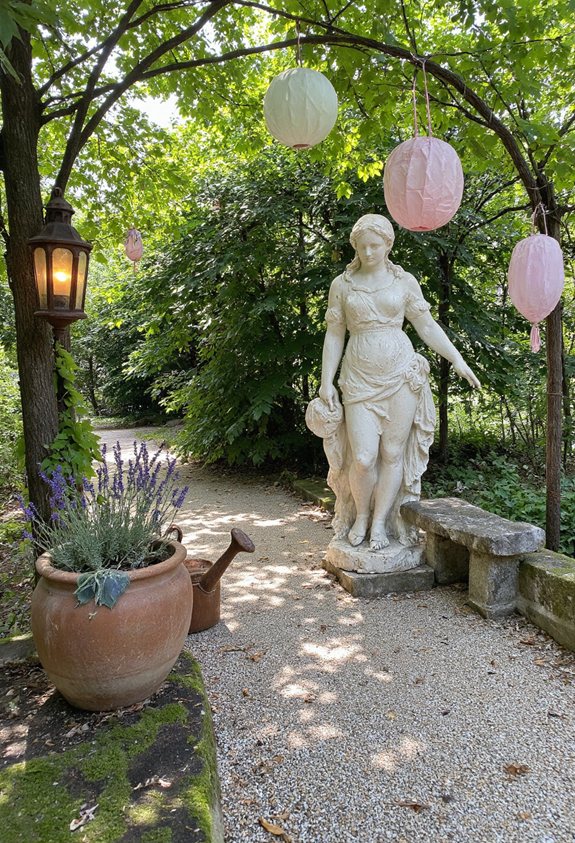 heirloom garden statue storytelling