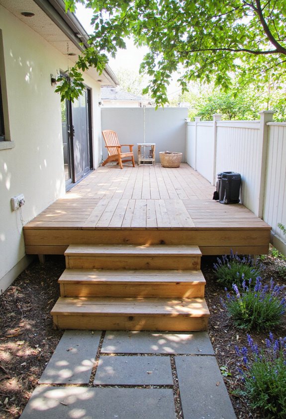 hidden rope ladder deck