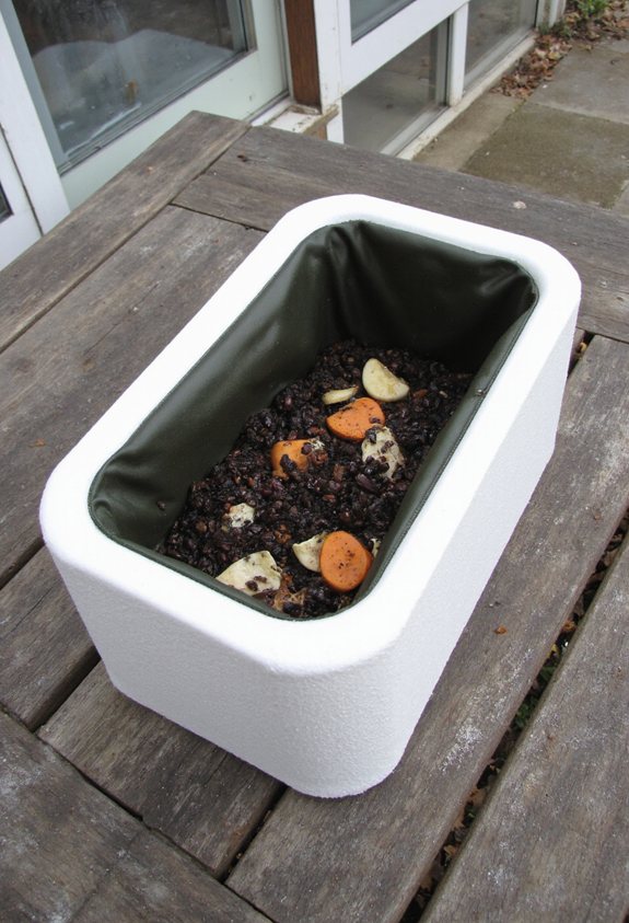 insulated worm bin instructions