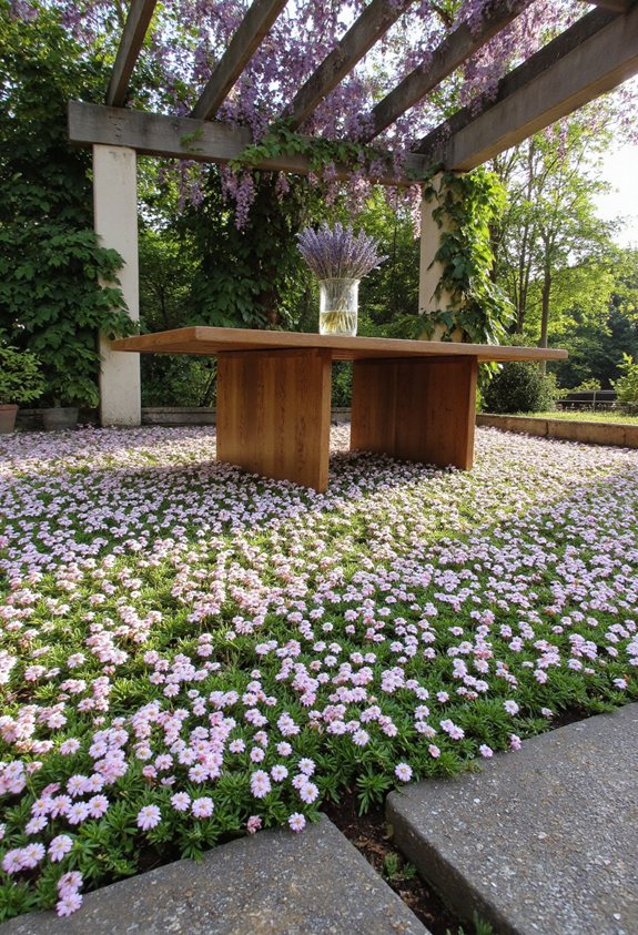low growth fragrant carpet flowers