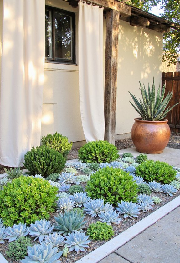 low maintenance drought proof succulents