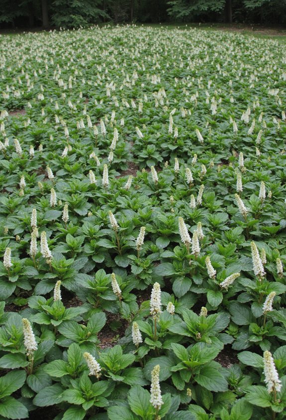 low maintenance mat forming perennials