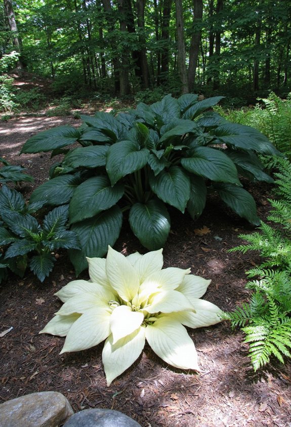 match hostas to light