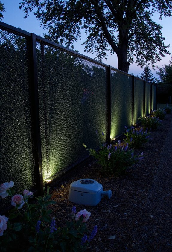 motion activated deer deterrent fence