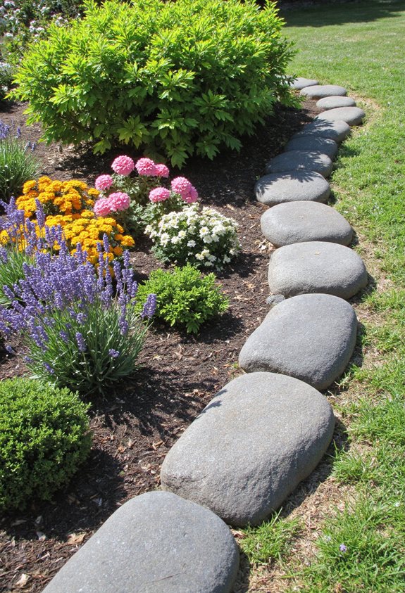 pebble border weed control