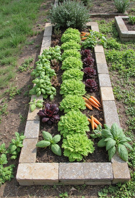 perimeter border garden