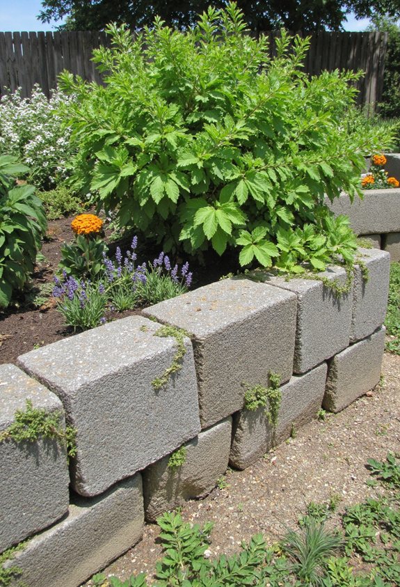 playful garden puzzle blocks