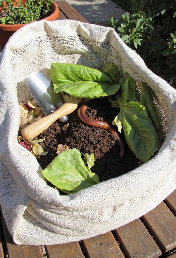 portable breathable worm composting