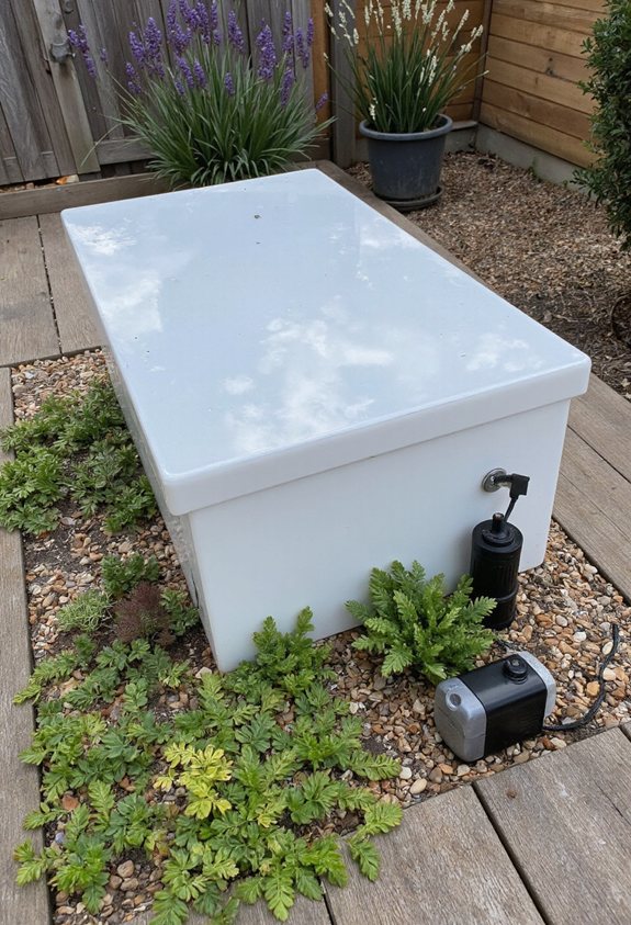portable garden water table