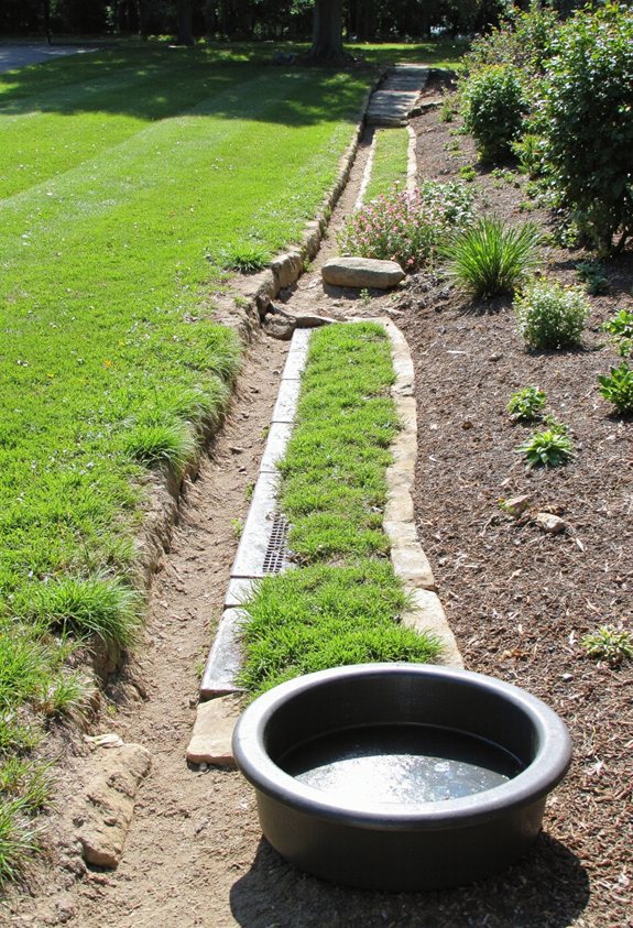 proper yard slope grading