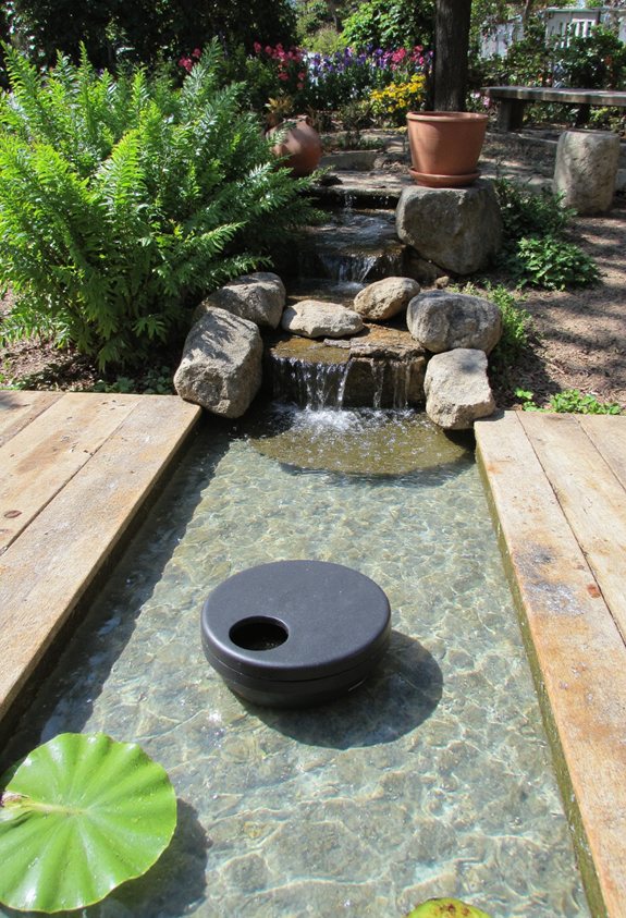 quiet magnetic pond pump