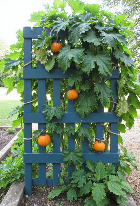 recycled pallet vertical garden