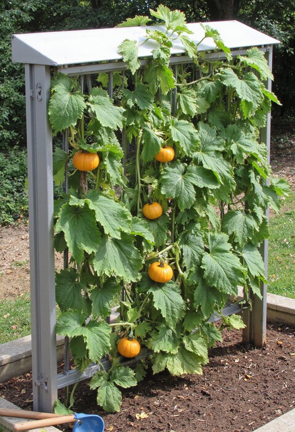 retractable awning style trellis