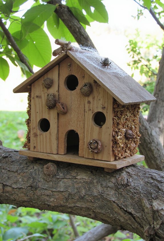 scrap wood bug hotel