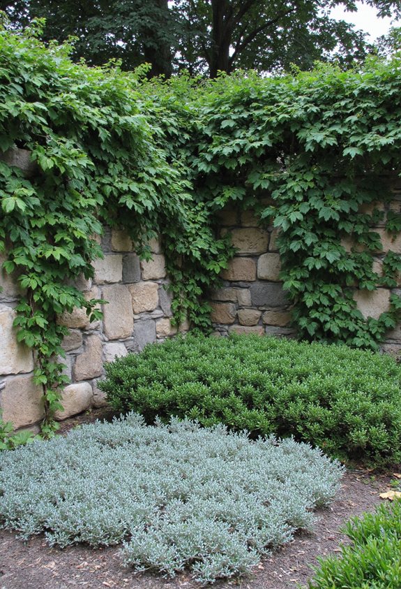 shade tolerant low maintenance vines
