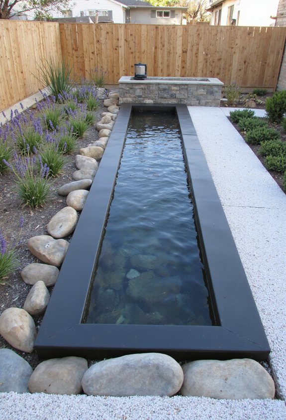 snap together corner pond