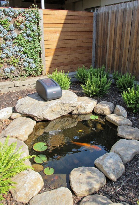 solar powered pond pump