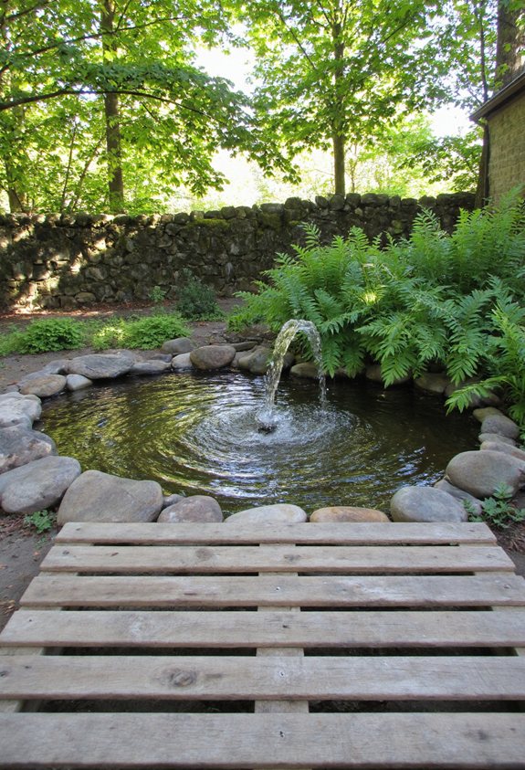 solar powered tiered fountain