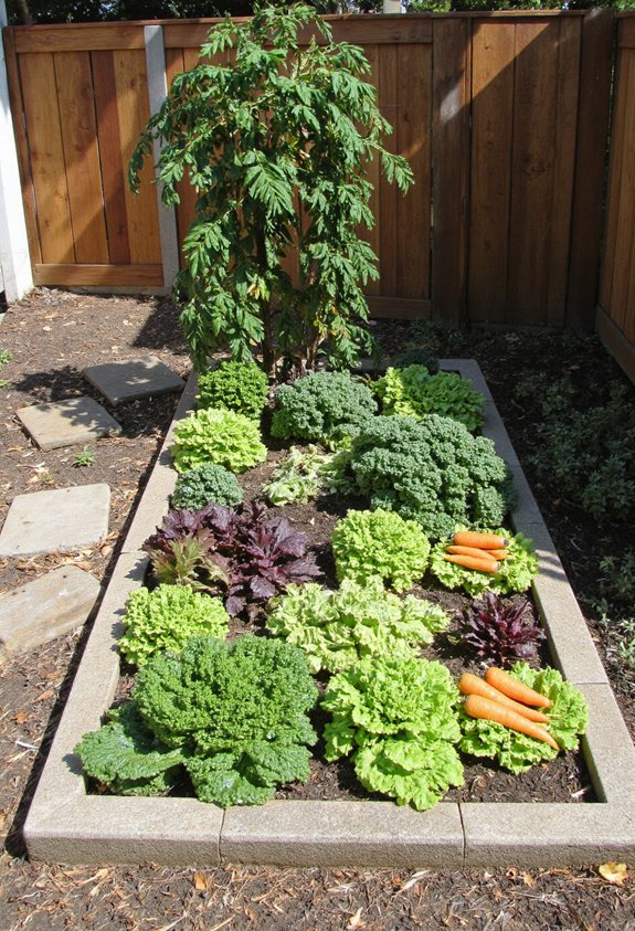 square foot garden maximizes space