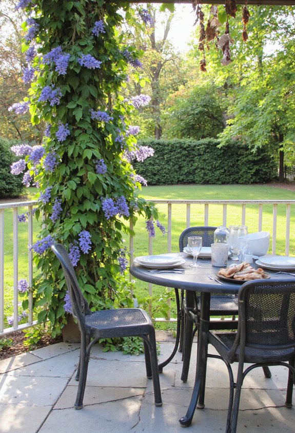 trailing lobelia cascading vines