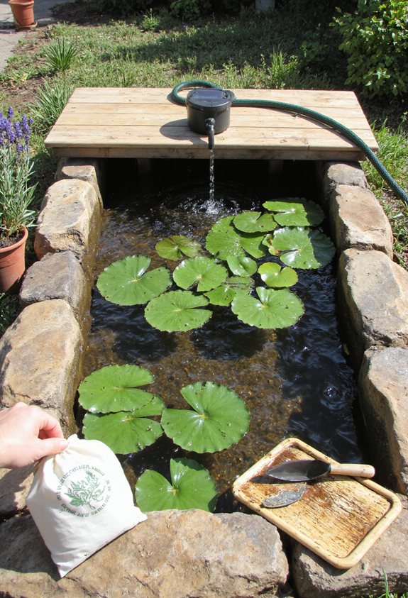 weekend pond maintenance checklist