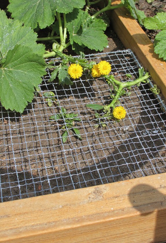 wire mesh trellis frame