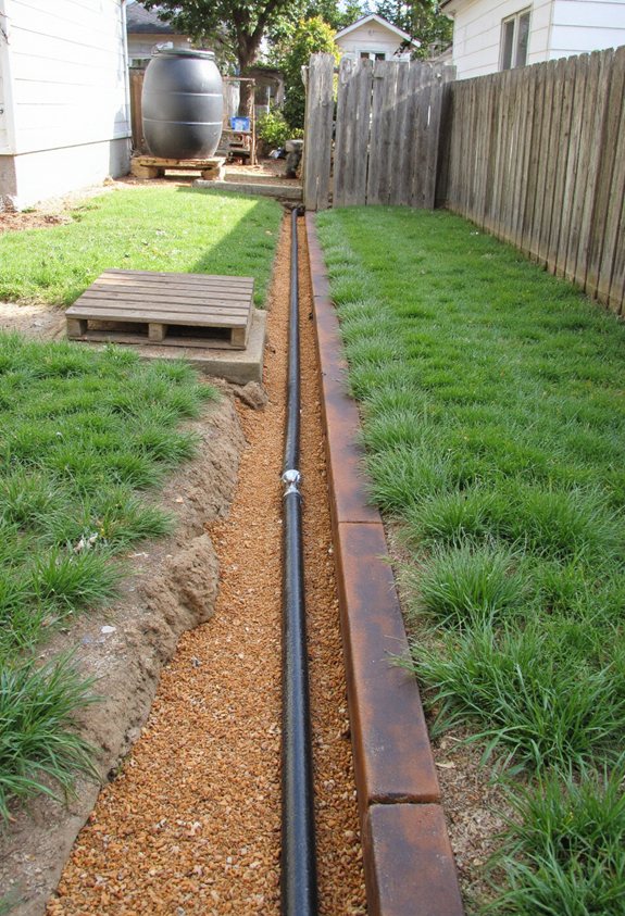 affordable diy drainage materials