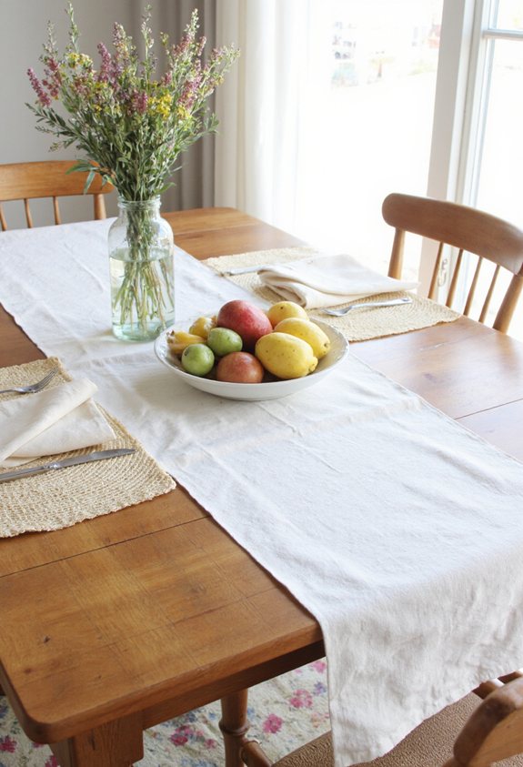 airy linen tabletop refresh