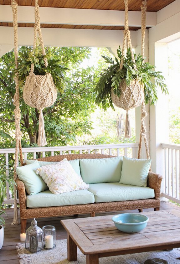 boho macram planter d cor