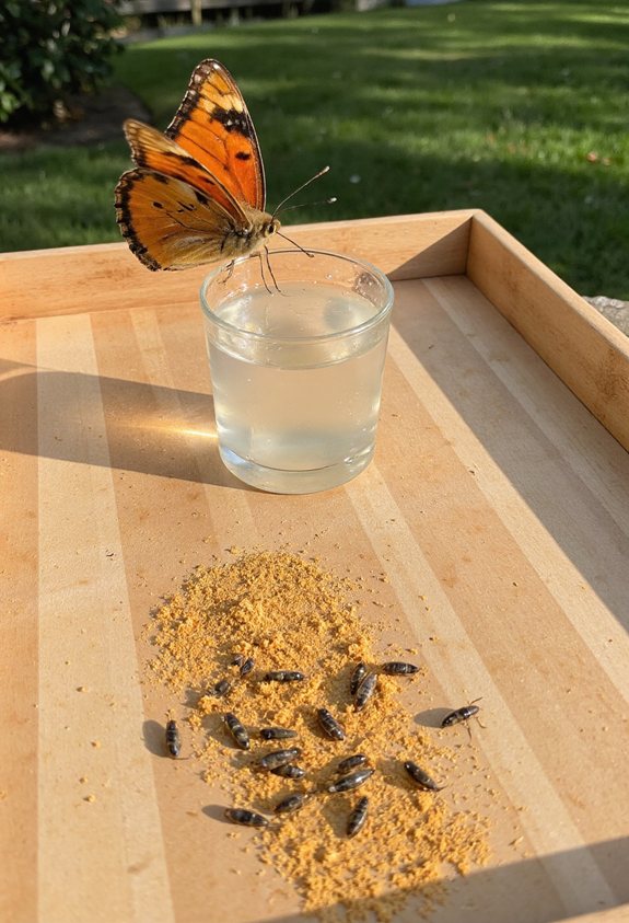 butterfly safe gentle stirring