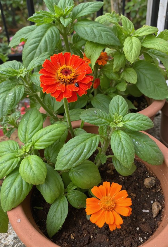 companion plants deter pests