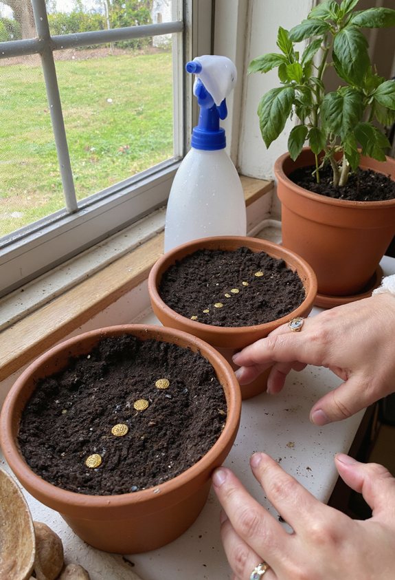 direct sow in pots