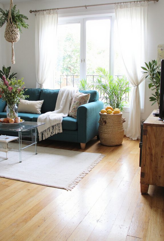 fresh airy wood runner