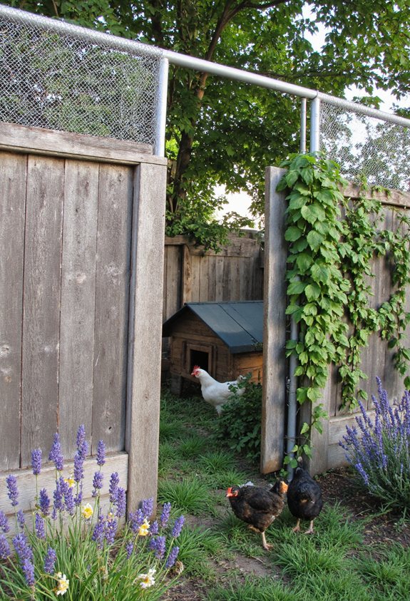 garden wire cage livestock enclosure