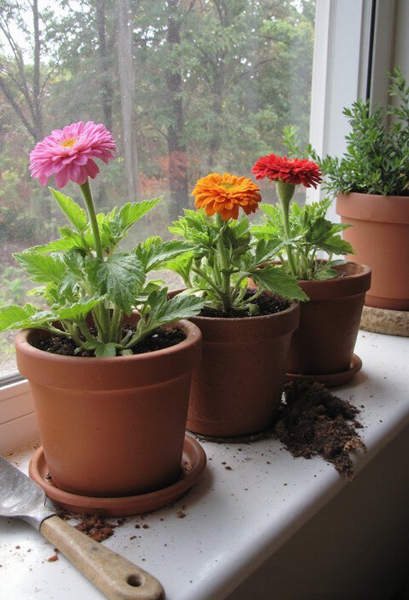 gentle spring zinnia revival