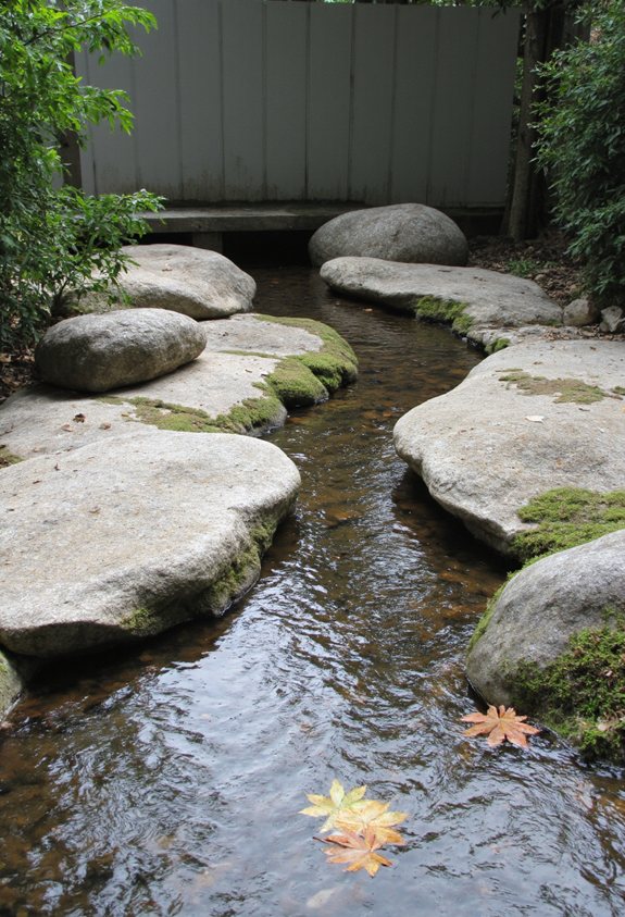 gentle stone water garden