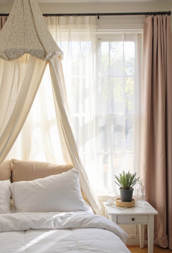 light patterned canopy oasis