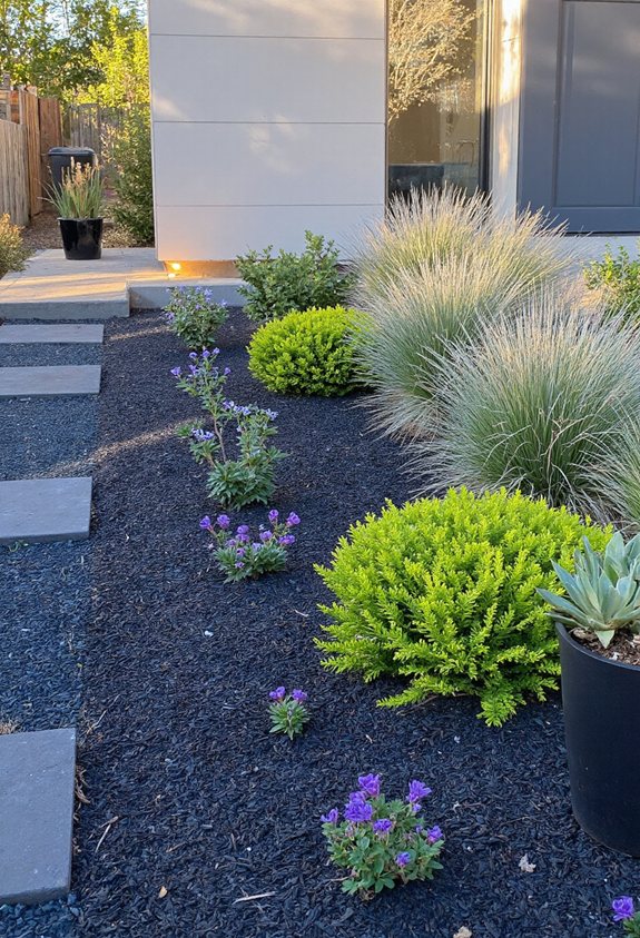 low maintenance vibrant garden