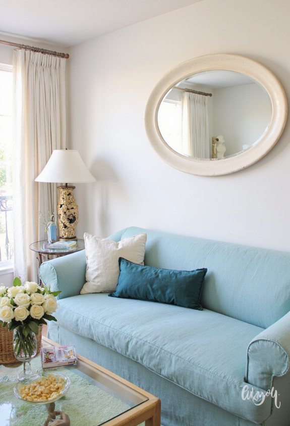 mirrors amplify space ambiance
