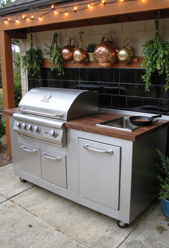 modular grill command center