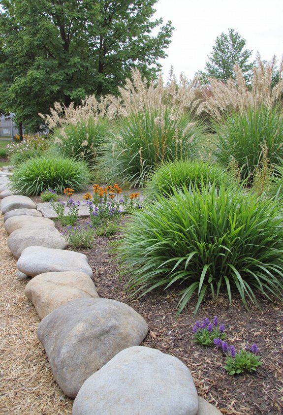 native rain garden design