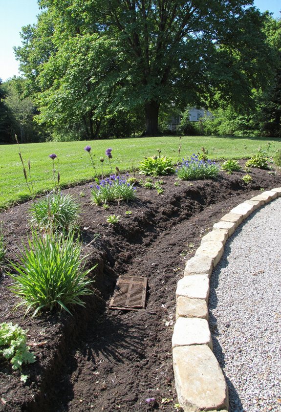 native wet soil garden design
