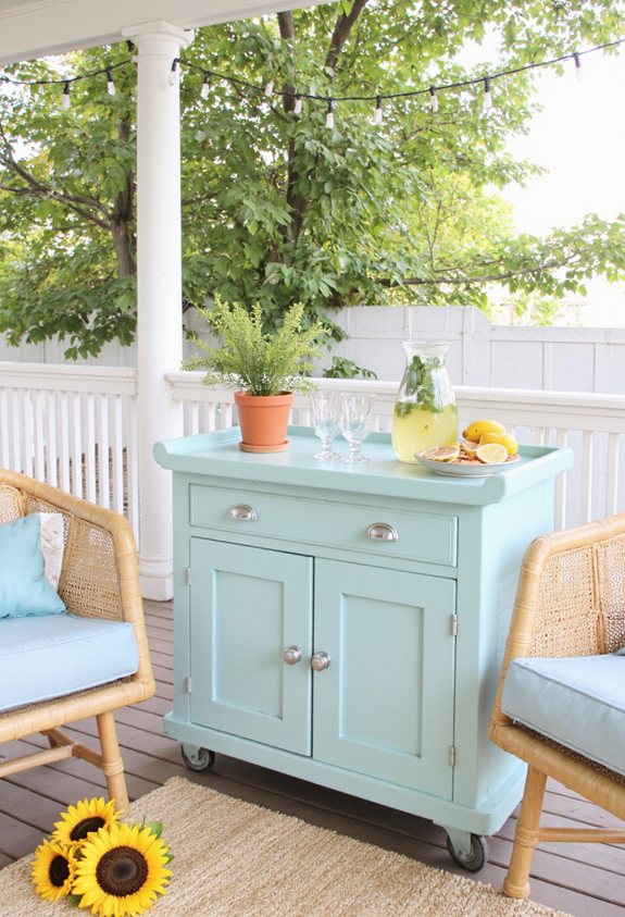 portable summer refreshment station