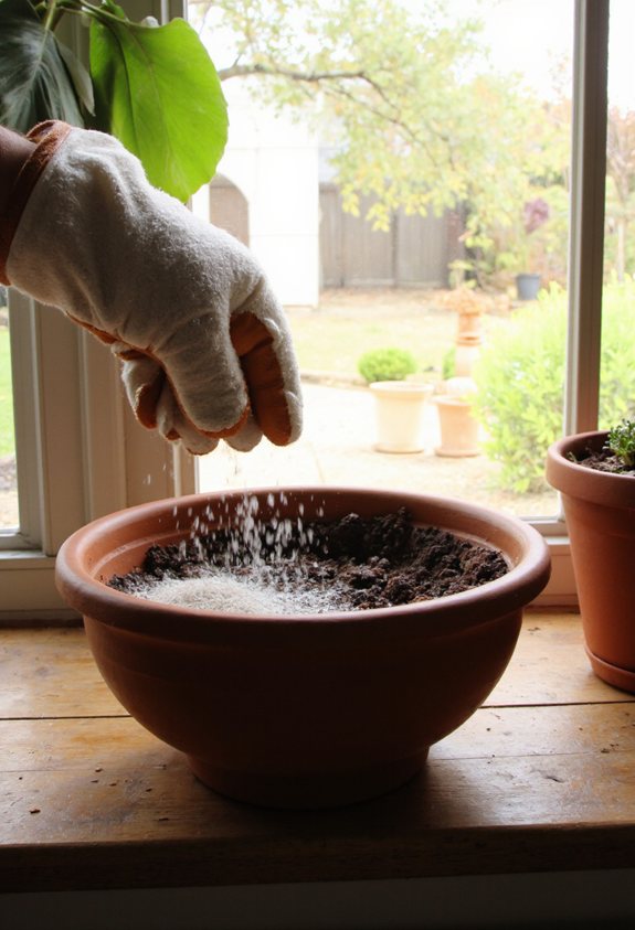 prep pot with drainage