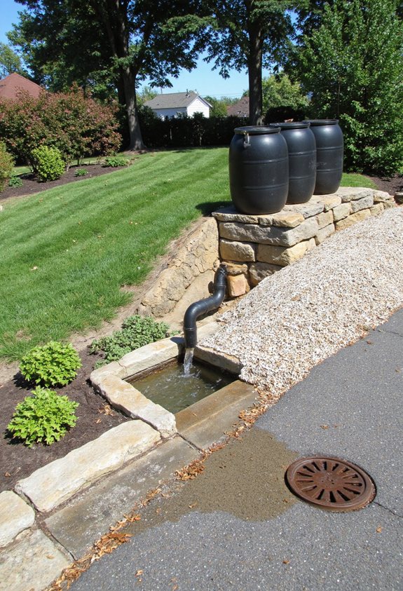 rain barrel runoff harvesting