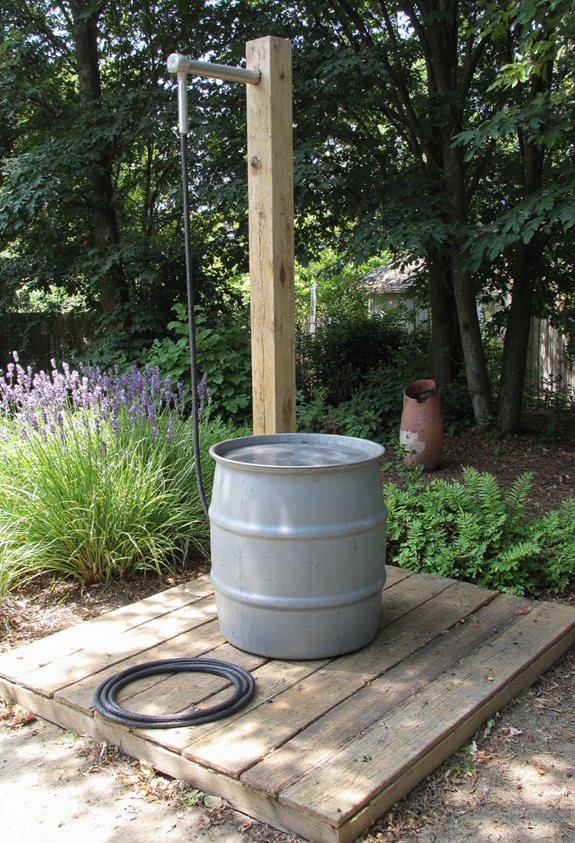 rain barrel water reservoir