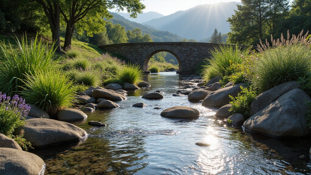 18 Stunning Rock River Bed Landscape Design Ideas for Your Garden