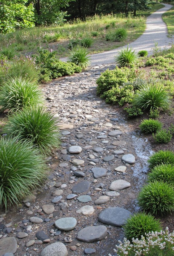 rock river bed upkeep