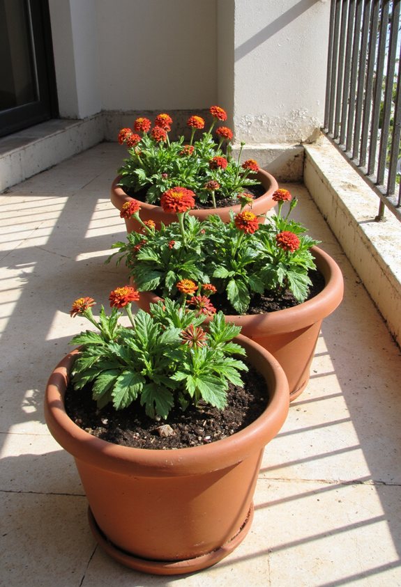 rotate pots for balanced light