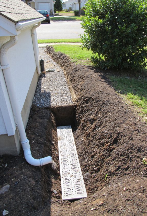 seasonal gutter and grading maintenance